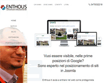 Tablet Screenshot of enthous.it